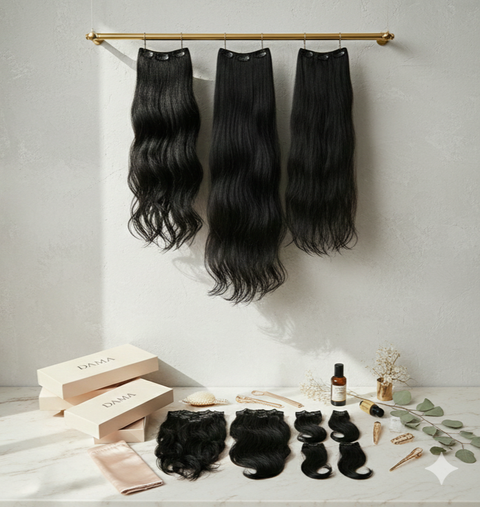 Clip in Human hair Extension